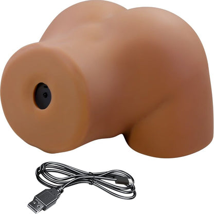 CRAZY BULL - GERIANN VIBRATORE E SUCCHIATORE REALISTICO PER POLSO FEMMINILE CON SUONO 5,5 KG - CRAZY BULL | Lingerie Harness Boutique