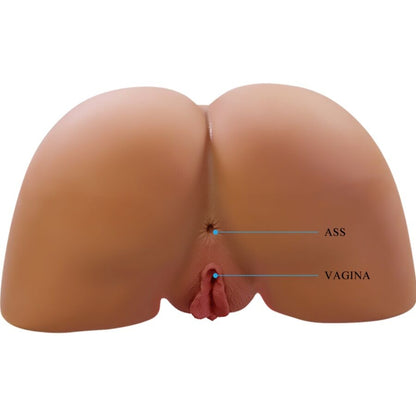 CRAZY BULL - ILANA VIBRATORE E SUCCHIATORE REALISTICO PER POLSO FEMMINILE CON SUONO 6,8 KG - CRAZY BULL | Lingerie Harness Boutique