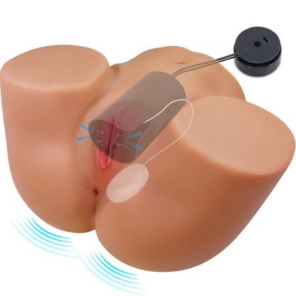 CRAZY BULL - ILANA VIBRATORE E SUCCHIATORE REALISTICO PER POLSO FEMMINILE CON SUONO 6,8 KG - CRAZY BULL | Lingerie Harness Boutique