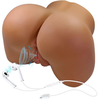 CRAZY BULL - WENDY VIBRATORE E SUCCHIATORE REALISTICO PER POLSO FEMMINILE CON SUONO 11 KG - CRAZY BULL | Lingerie Harness Boutique