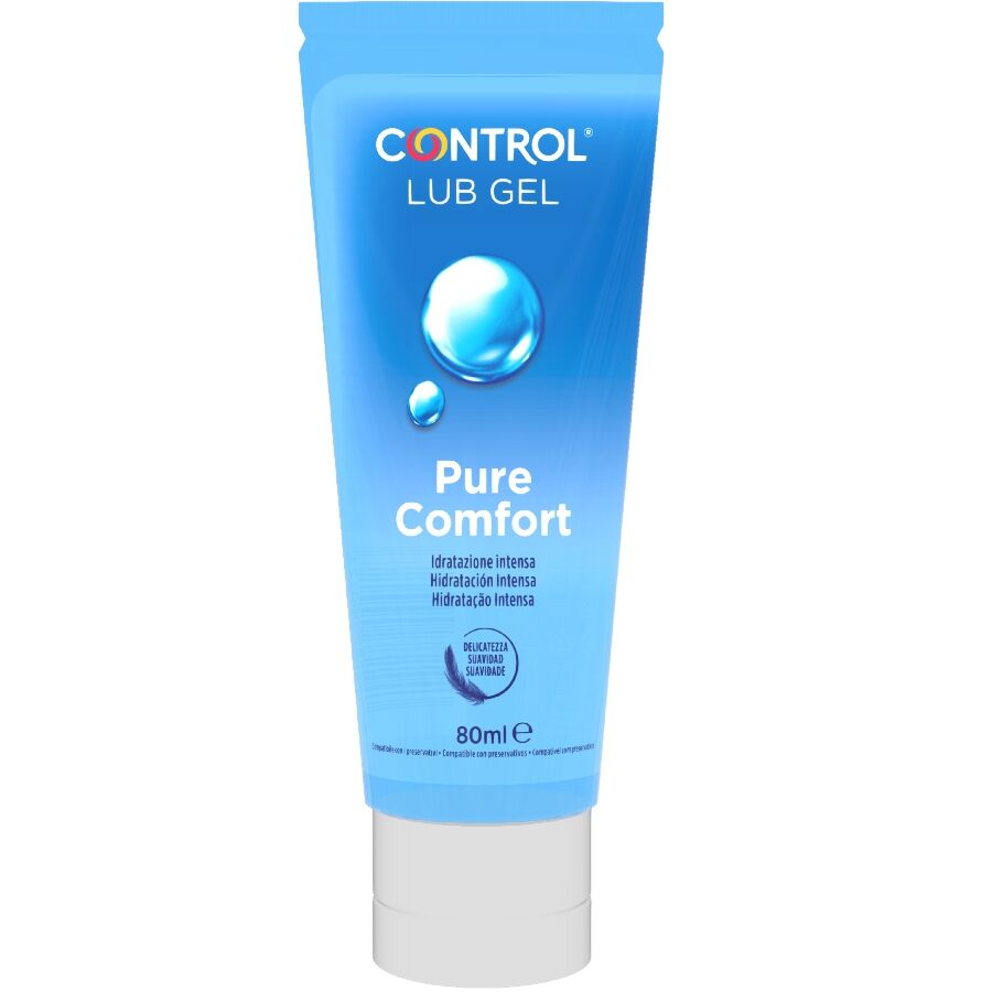 CONTROL - LUBRIFICANTE IDRATAZIONE INTENSA PURE COMFORT 80 ML - CONTROL LUBES | Lingerie Harness Boutique