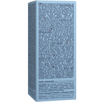 MISTER SIZE - GEL RITARDO 50 ML - MISTER SIZE | Lingerie Harness Boutique