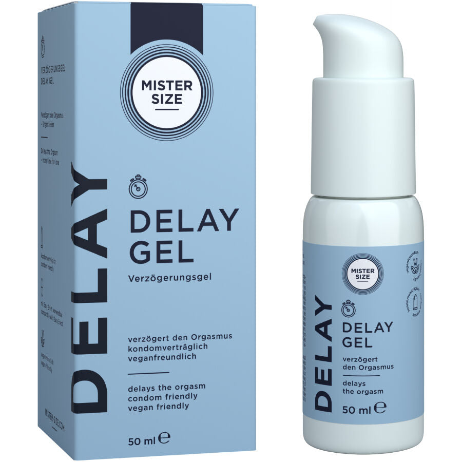MISTER SIZE - GEL RITARDO 50 ML - MISTER SIZE | Lingerie Harness Boutique