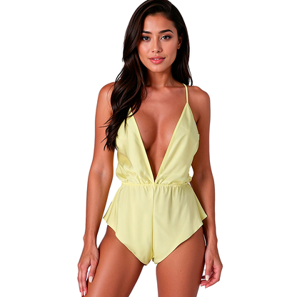 PASSION - SENSIE BODY LIMONE L/XL - PASSION WOMAN TEDDIES | Lingerie Harness Boutique
