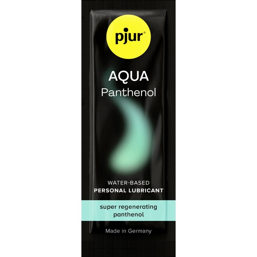 PJUR - AQUA PANTENOLO LUBRIFICANTE A BASE D'ACQUA 2 ML - PJUR | Lingerie Harness Boutique