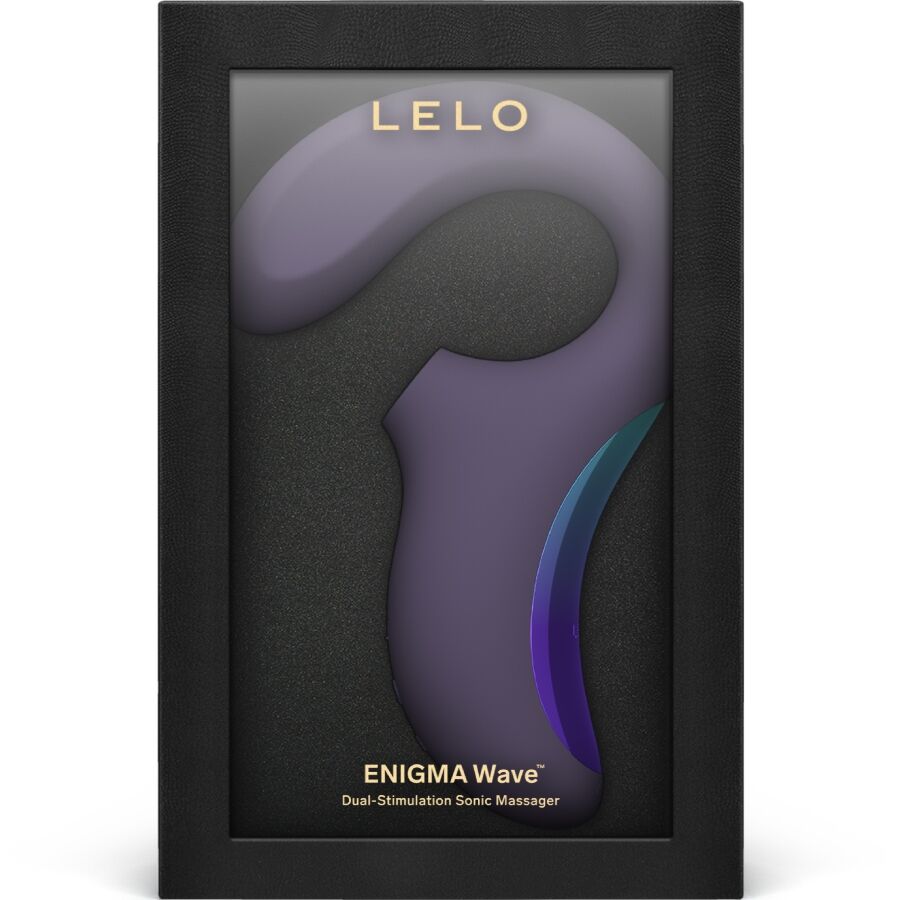LELO - ENIGMA WAVE MASSAGGIATORE A TRIPLA VIBRAZIONE CYBER PURPLE - LELO | Lingerie Harness Boutique