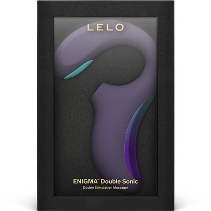 LELO - ENIGMA DOUBLE SONIC VIBRATOR POINT G CYBER PURPLE - LELO | Lingerie Harness Boutique
