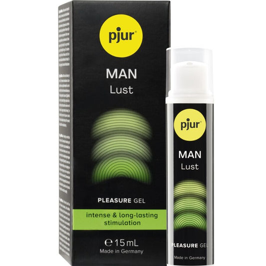 PJUR - MAN LUST PLEASURE GEL STIMOLAZIONE INTENSA E DI LUNGA DURATA 15 ML - PJUR | Lingerie Harness Boutique