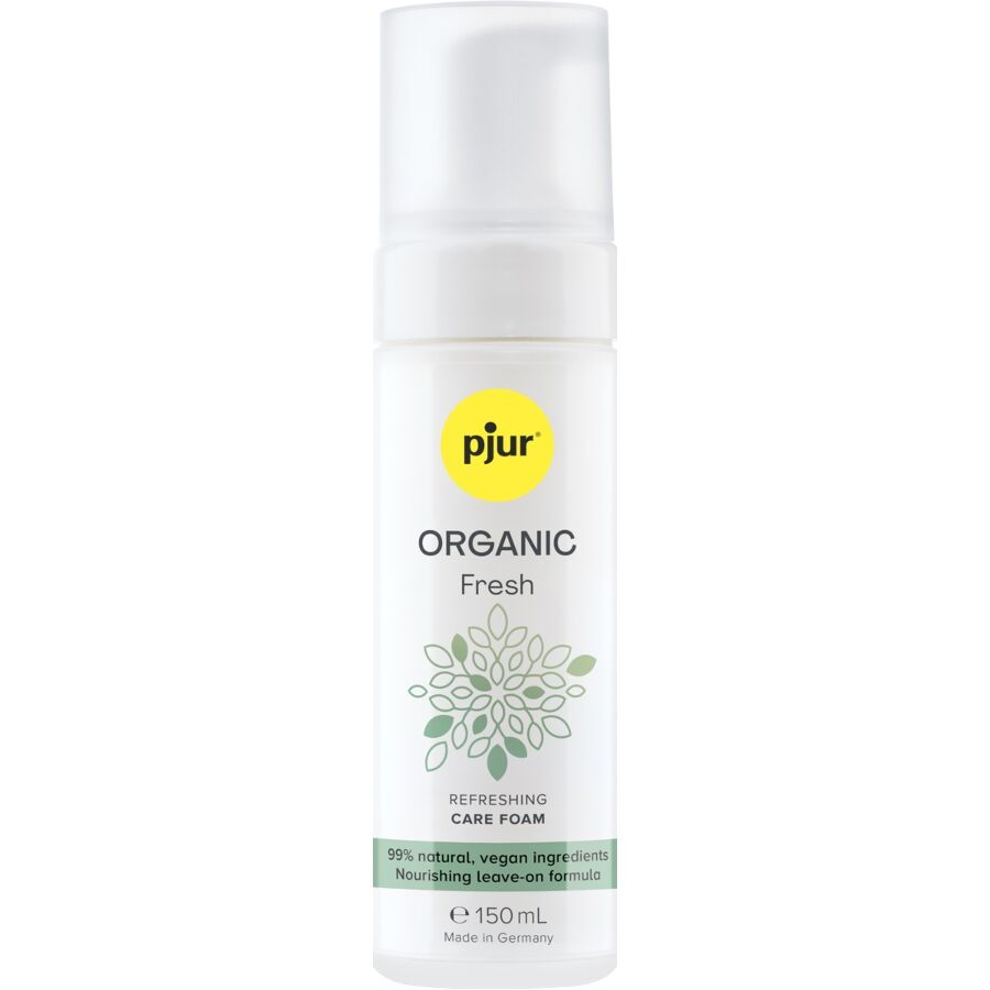 PJUR - SCHIUMA RINFRESCANTE BIOLOGICA FRESCA VEGANA LEAVE-ON 150 ML - PJUR | Lingerie Harness Boutique