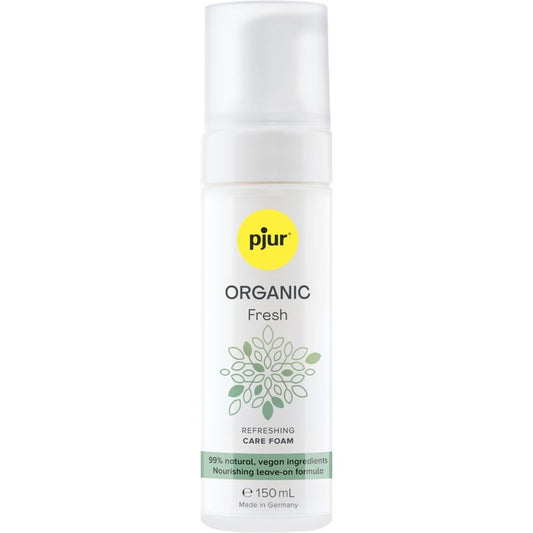 PJUR - SCHIUMA RINFRESCANTE BIOLOGICA FRESCA VEGANA LEAVE-ON 150 ML - PJUR | Lingerie Harness Boutique