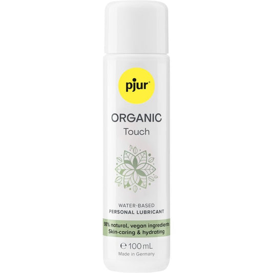 PJUR - ORGANIC TOUCH LUBRIFICANTE VEGANO IDRATANTE 100 ML - PJUR | Lingerie Harness Boutique