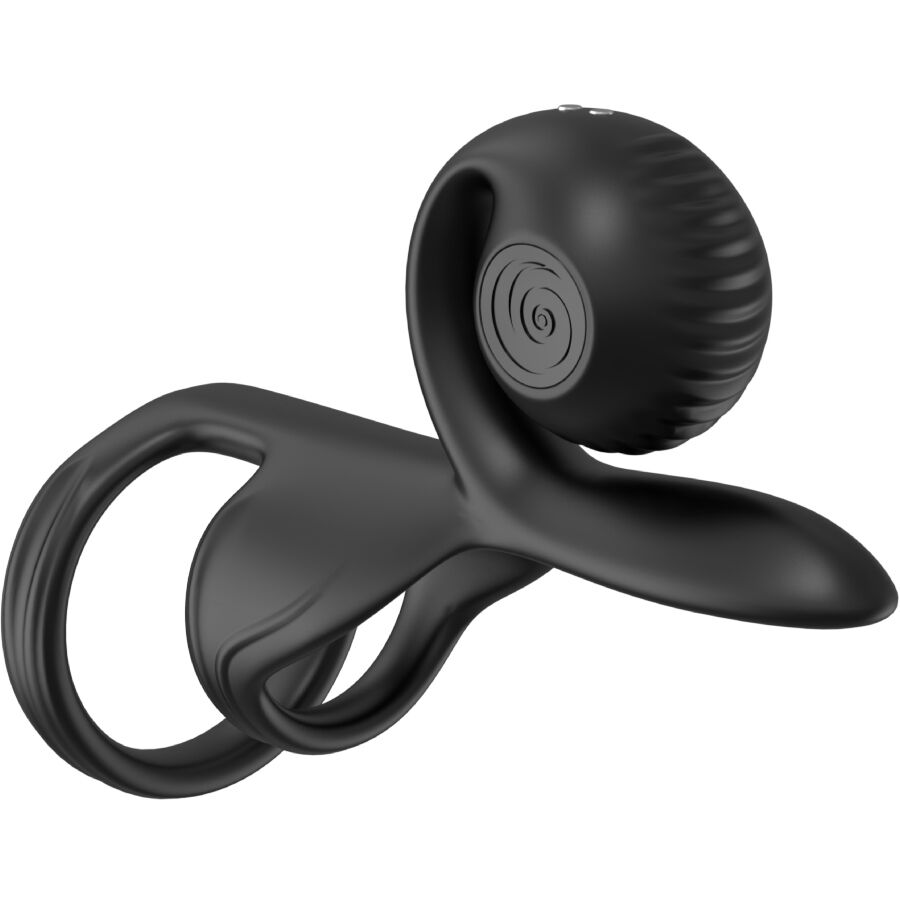 SNAIL VIBE - JOVI COUPLES RING TELECOMANDO NERO - SNAIL VIBE | Lingerie Harness Boutique