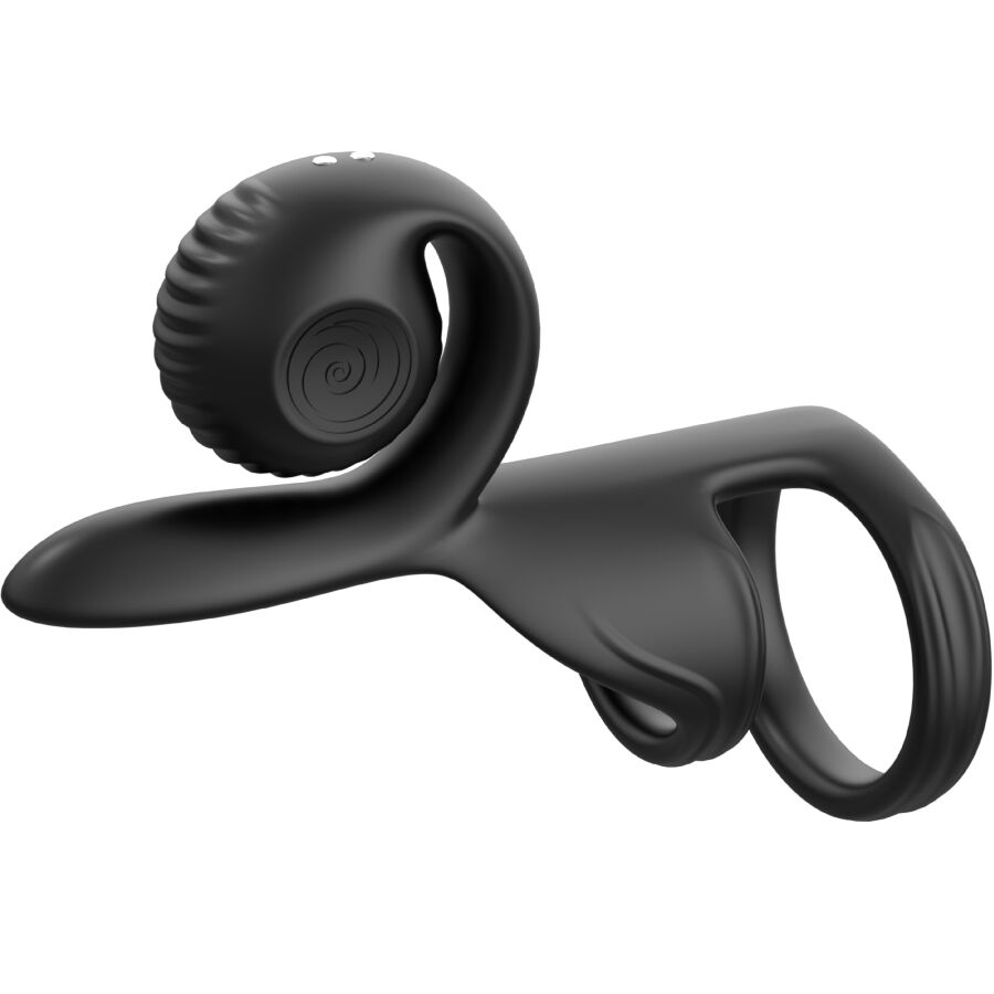 SNAIL VIBE - JOVI COUPLES RING TELECOMANDO NERO - SNAIL VIBE | Lingerie Harness Boutique