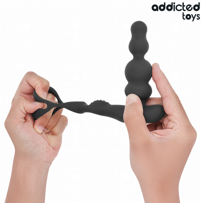 ADDICTED TOYS - MASSAGGIATORE PROSTATICO ROTANTE CON TELECOMANDO - ADDICTED TOYS | Lingerie Harness Boutique