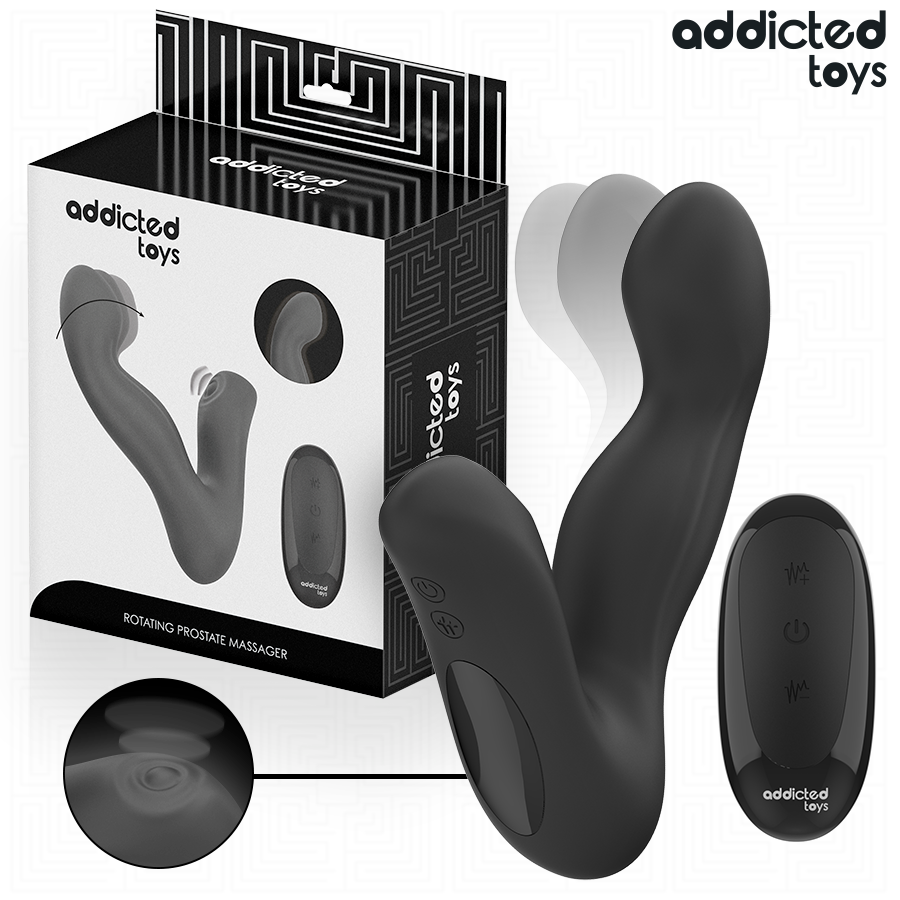 ADDICTED TOYS - MASSAGGIATORE PROSTATICO OSCILLANTE CON TELECOMANDO IN MODALITÀ PULSAZIONE - ADDICTED TOYS | Lingerie Harness Boutique