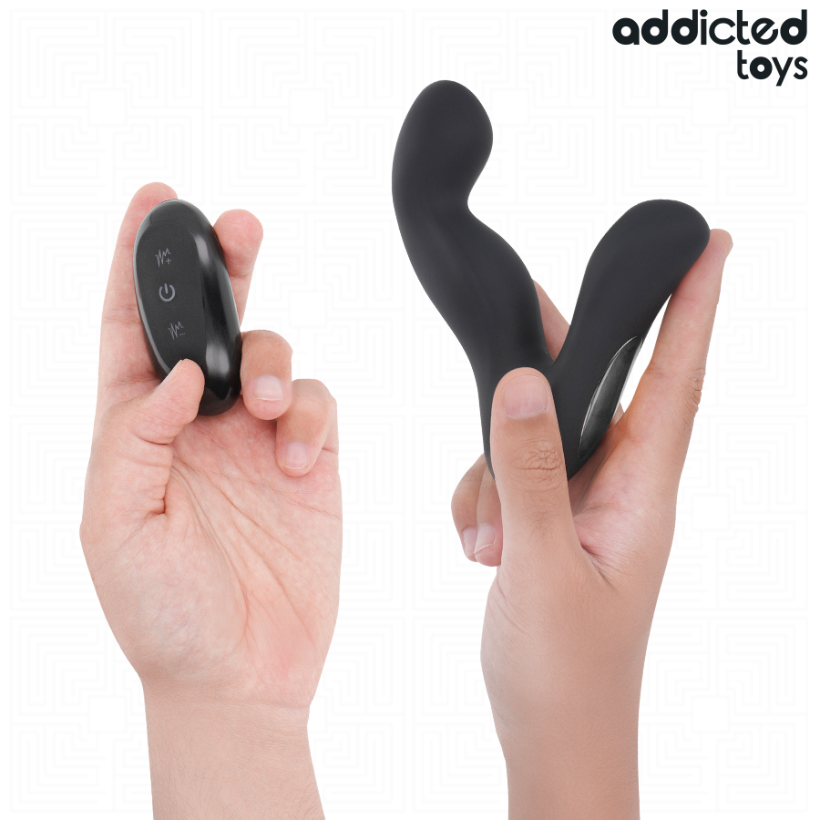 ADDICTED TOYS - MASSAGGIATORE PROSTATICO OSCILLANTE CON TELECOMANDO IN MODALITÀ PULSAZIONE - ADDICTED TOYS | Lingerie Harness Boutique