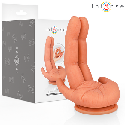 INTENSE - LEELA STIMOLATORE PUNTO G FLESSIBILE MANO 12,6 CM - INTENSE FUN | Lingerie Harness Boutique