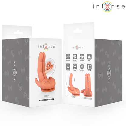 INTENSE - LEELA STIMOLATORE PUNTO G FLESSIBILE MANO 12,6 CM - INTENSE FUN | Lingerie Harness Boutique