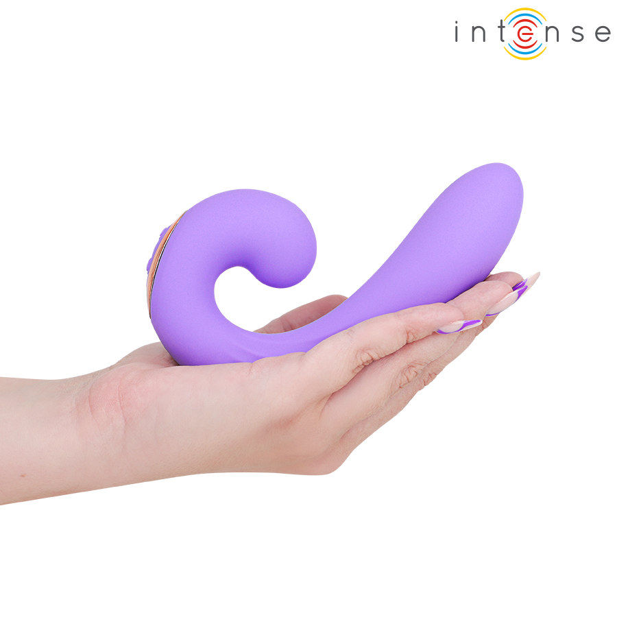 INTENSE - STIMOLATORE CLITORIDEO A DOPPIA VIBRAZIONE MERYL - INTENSE FUN | Lingerie Harness Boutique