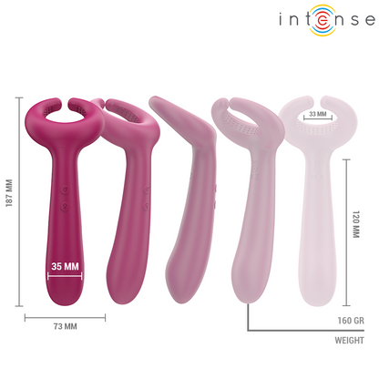 INTENSE - VIBRATORE DI COPPIA ROWAN INCLUSIVE - INTENSE FUN | Lingerie Harness Boutique