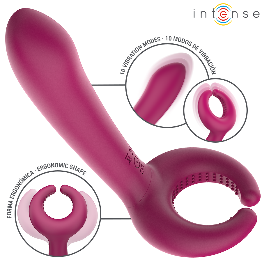 INTENSE - VIBRATORE DI COPPIA ROWAN INCLUSIVE - INTENSE FUN | Lingerie Harness Boutique