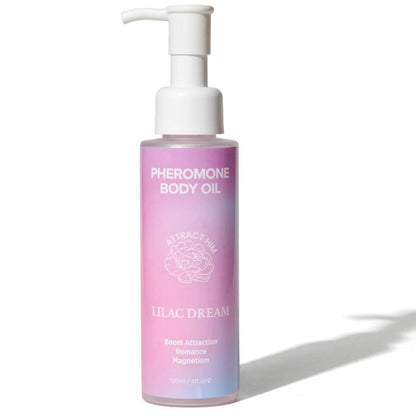 EYE OF LOVE - BLOOM LILAC DREAM OLIO CORPO CON FEROMONI 120 ML - EYE OF LOVE | Lingerie Harness Boutique