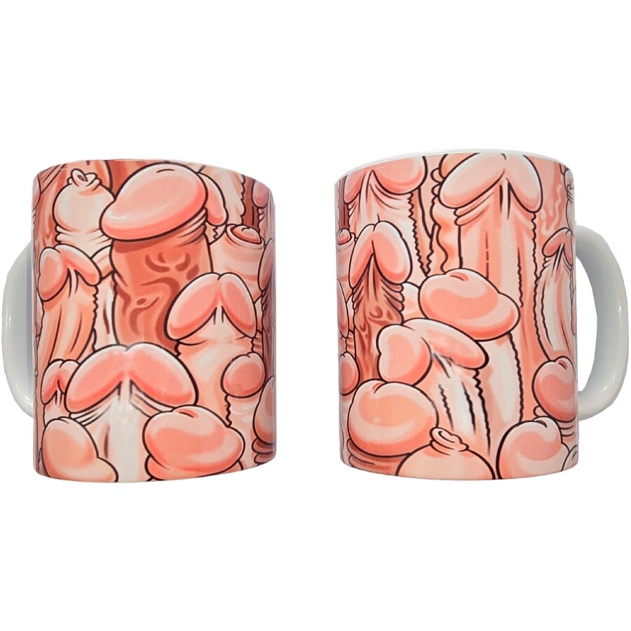 DIABLO PICANTE - TAZZA PENE COLORATA 370 ML - DIABLO PICANTE | Lingerie Harness Boutique