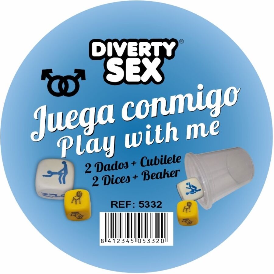 DIABLO PICANTE - GIOCO DI DADI POSIZIONE + POSIZIONI PER UOMINI CON COPPA - DIABLO PICANTE | Lingerie Harness Boutique