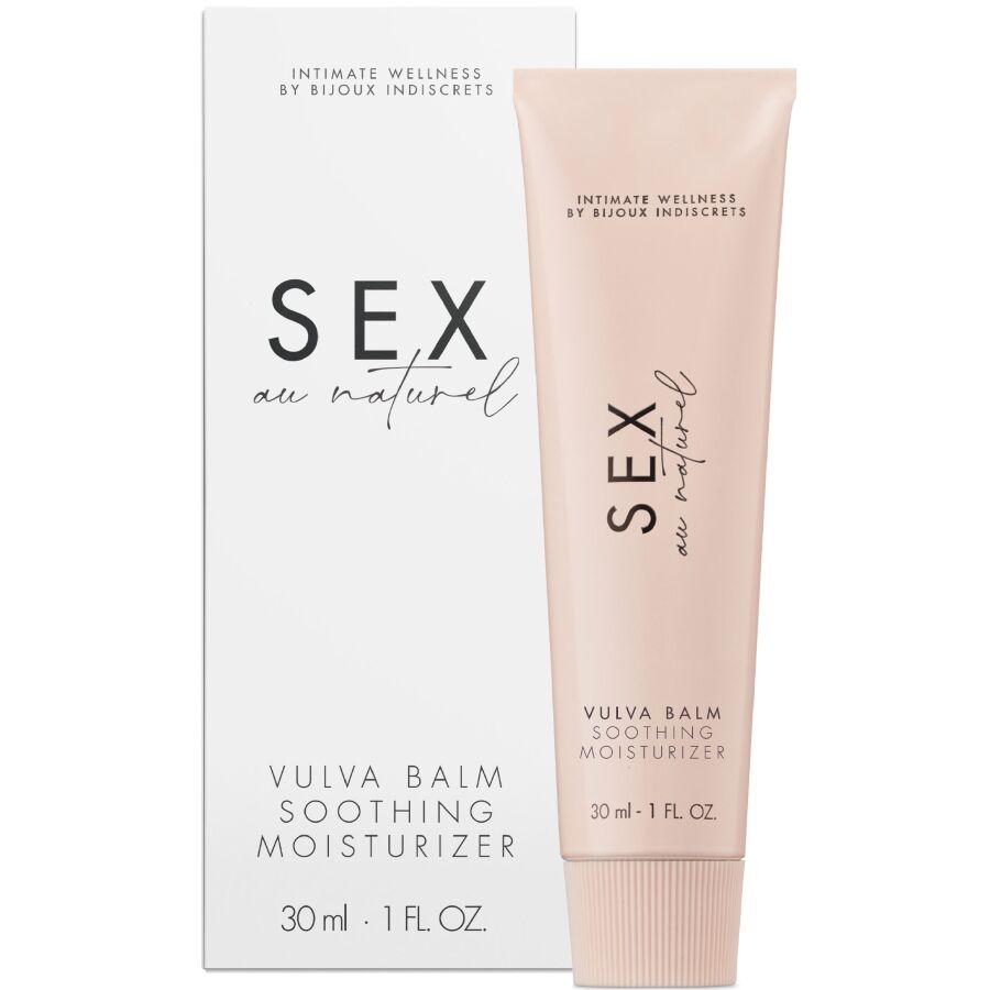 BIJOUX INDISCRETS - SEX AU NATUREL BALSAMO VULVA IDRATANTE LENITIVO 30 ML - BIJOUX AU NATUREL | Lingerie Harness Boutique