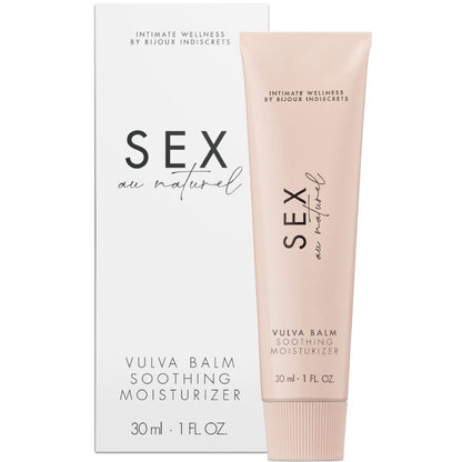 BIJOUX INDISCRETS - SEX AU NATUREL BALSAMO VULVA IDRATANTE LENITIVO 30 ML - BIJOUX AU NATUREL | Lingerie Harness Boutique