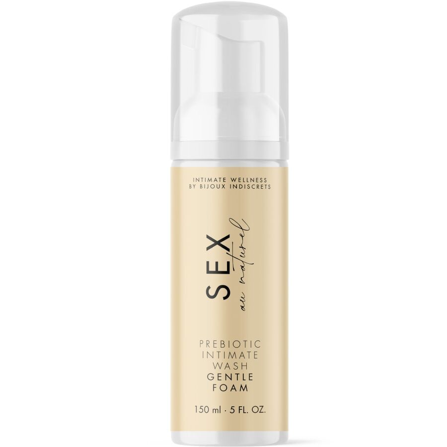 BIJOUX INDISCRETS - SEX AU NATUREL GEL INTIMO PREBIOTICO CON SCHIUMA 150 ML - BIJOUX AU NATUREL | Lingerie Harness Boutique