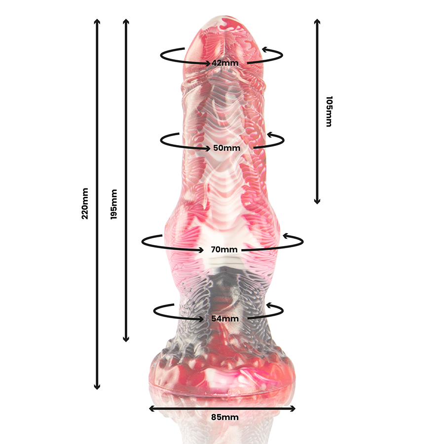 EPIC - DILDO HELIOS CON CALORE ED ESTASIA DEI TESTICOLI - EPIC | Lingerie Harness Boutique