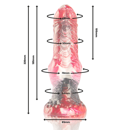 EPIC - DILDO HELIOS CON CALORE ED ESTASIA DEI TESTICOLI - EPIC | Lingerie Harness Boutique