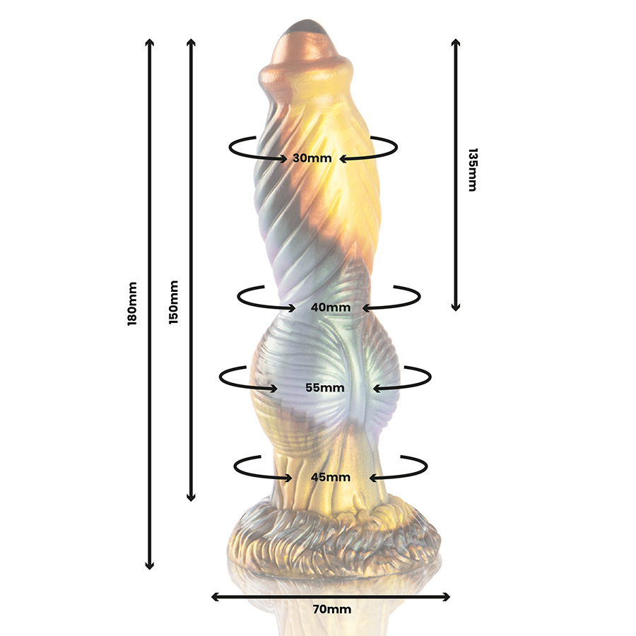 EPIC - PHOENIX DILDO LA RISORGENZA DEL PIACERE TELECOMANDO RICARICABILE - EPIC | Lingerie Harness Boutique