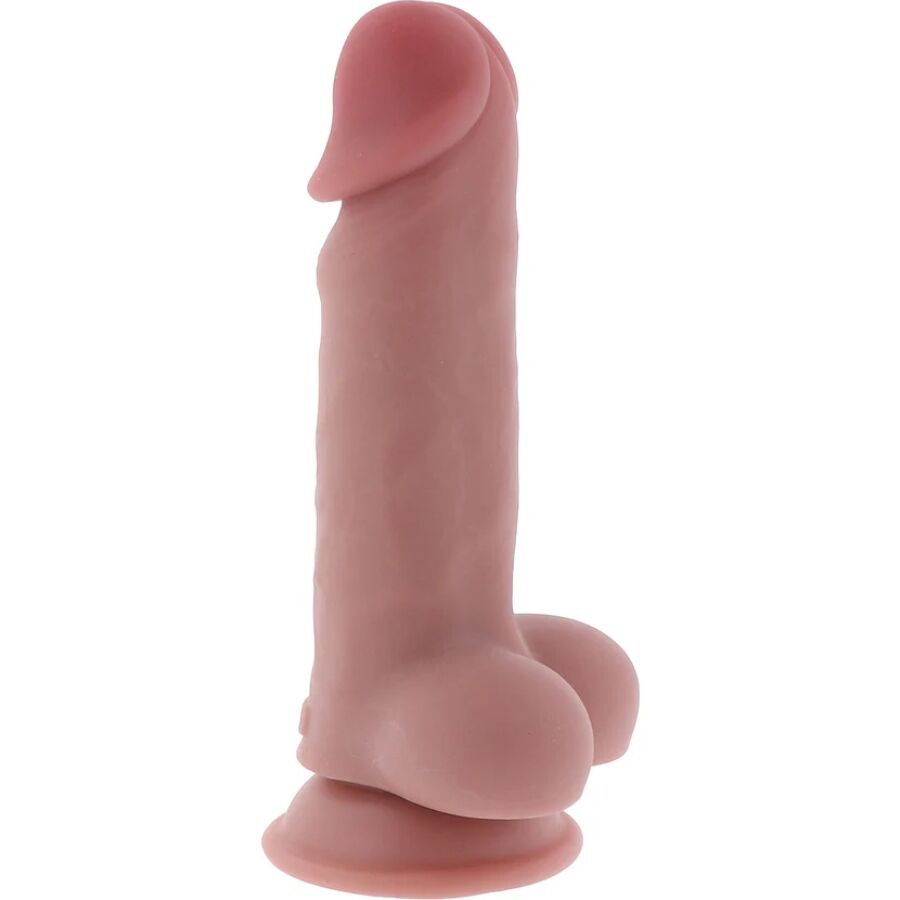 GET REAL - PENE REALISTICO DELUXE CON TESTICOLI EXTRA SPESSI 17 CM - GET REAL | Lingerie Harness Boutique