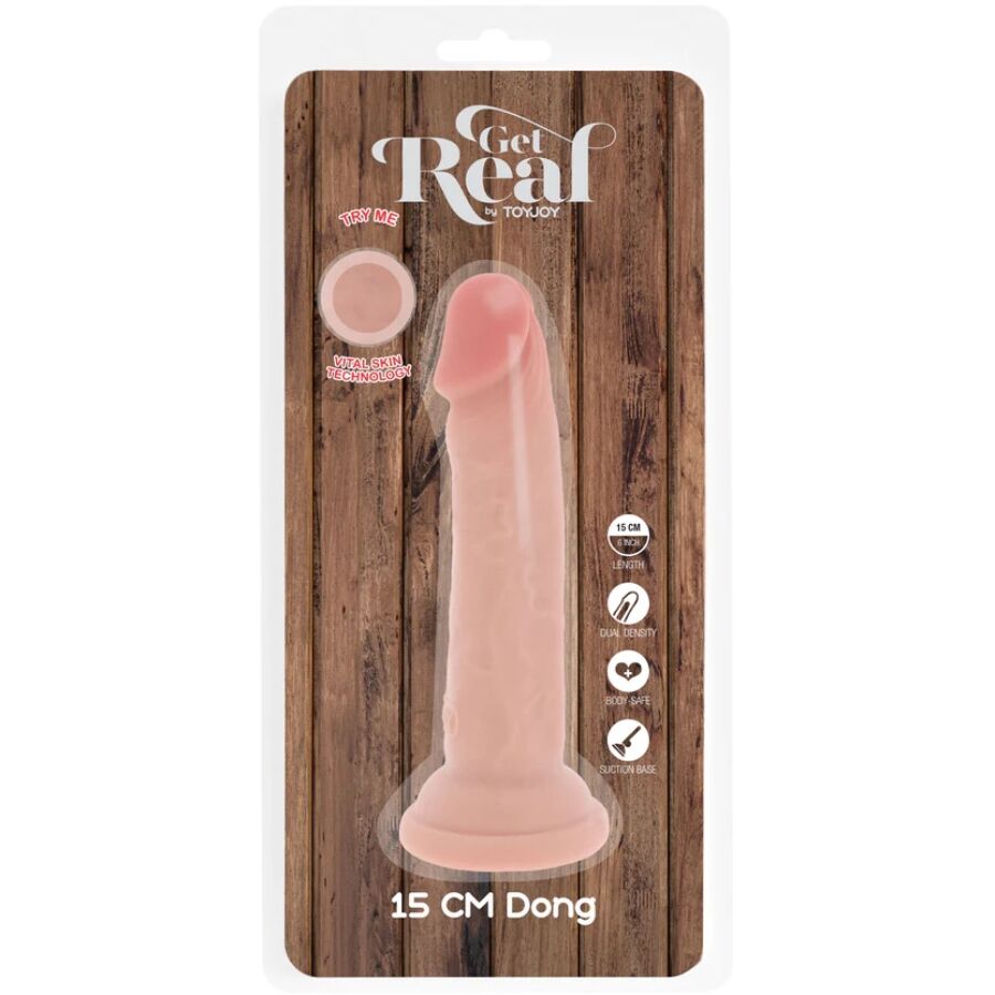 GET REAL - PENE REALISTICO DELUXE 15 CM - GET REAL | Lingerie Harness Boutique