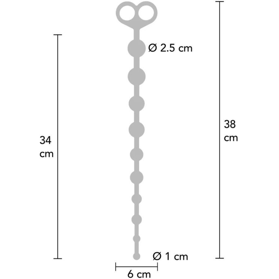 TOYJOY - PALLINE ANALI FLESSIBILI - TOYJOY | Lingerie Harness Boutique