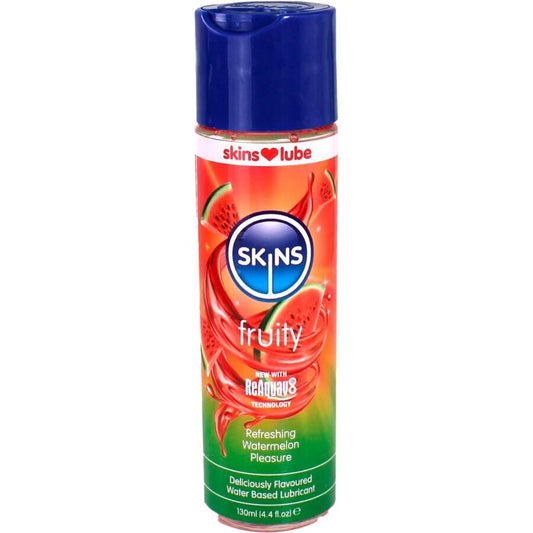 SKINS - LUBRIFICANTE FRUTTATO A BASE D'ACQUA ANGURIA 130 ML - SKINS | Lingerie Harness Boutique