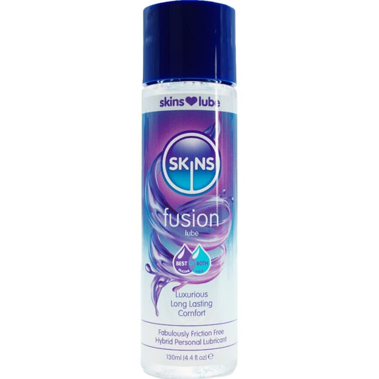 SKINS - FUSION LUBRIFICANTE IBRIDO A BASE DI ACQUA E SILICONE 130 ML - SKINS | Lingerie Harness Boutique
