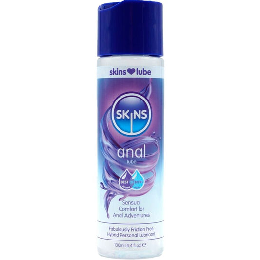 SKINS - LUBRIFICANTE ANALE IBRIDO A BASE DI ACQUA E SILICONE 130 ML - SKINS | Lingerie Harness Boutique
