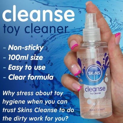 SKINS - DETERGENTE PER GIOCATTOLI 100 ML - SKINS | Lingerie Harness Boutique