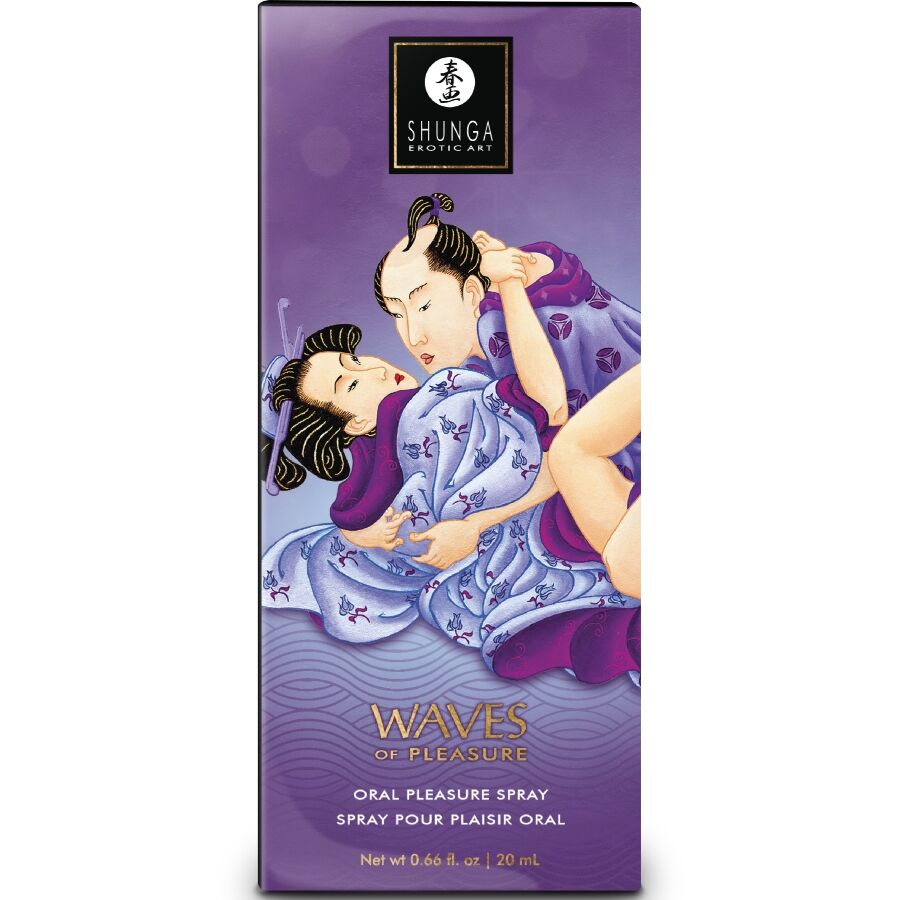 SHUNGA - WAVES PLEASURE SPRAY ORALE SEDUCENTE FRUTTI ESOTICI 20 ML - SHUNGA APHRODISIACS | Lingerie Harness Boutique