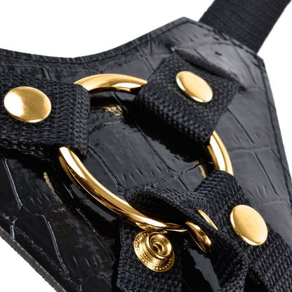 FETISH FANTASY GOLD - CINTURINO DESIGNER - FETISH FANTASY GOLD | Lingerie Harness Boutique