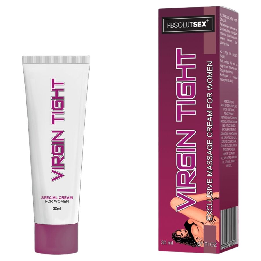 RUF - VIRGIN TIGHT CREMA RASSODANTE PER VAGINA STRETTA 30 ML - RUF | Lingerie Harness Boutique