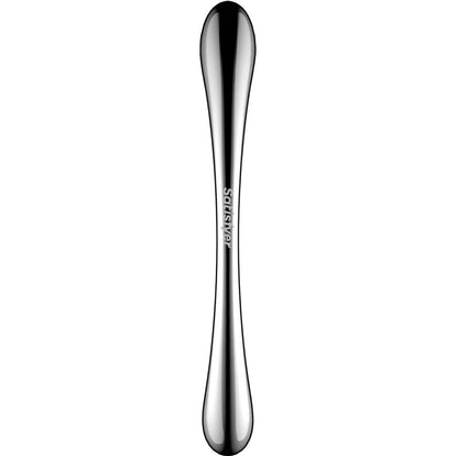 SATISFYER - DILDO A DOPPIA ESTREMITÀ IN ACCIAIO INOX COSMIC CREST 1 - SATISFYER DILDO | Lingerie Harness Boutique