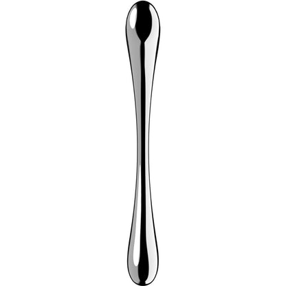 SATISFYER - DILDO A DOPPIA ESTREMITÀ IN ACCIAIO INOX COSMIC CREST 1 - SATISFYER DILDO | Lingerie Harness Boutique