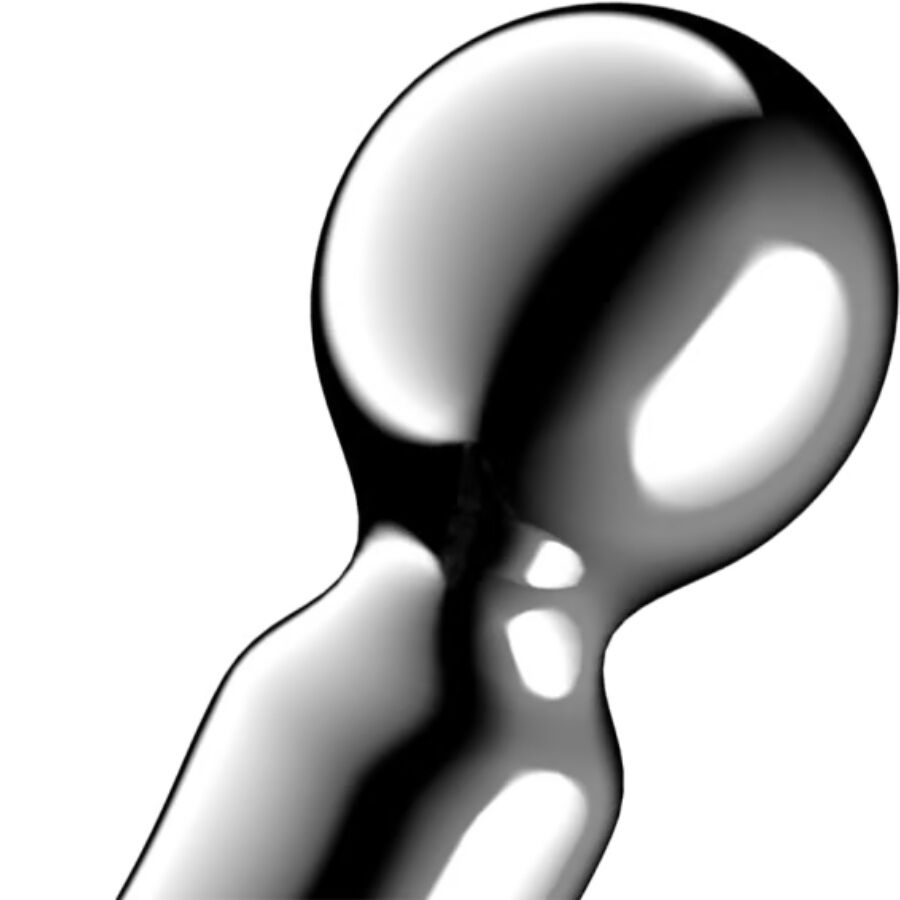 SATISFYER - DILDO A DOPPIA ESTREMITÀ IN ACCIAIO INOX STAR FORCE 2 - SATISFYER DILDO | Lingerie Harness Boutique