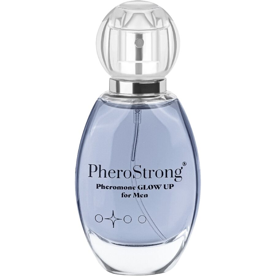 PHEROSTRONG - PROFUMO GLOW UP AI FEROMONI PER UOMO 50 ML - PHEROSTRONG | Lingerie Harness Boutique