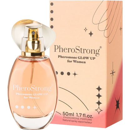 PHEROSTRONG - PROFUMO AI FEROMONI GLOW UP PER DONNA 50 ML - PHEROSTRONG | Lingerie Harness Boutique