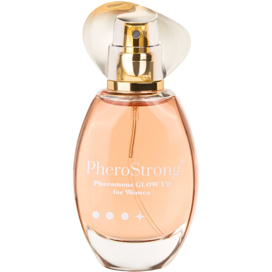 PHEROSTRONG - PROFUMO AI FEROMONI GLOW UP PER DONNA 50 ML - PHEROSTRONG | Lingerie Harness Boutique
